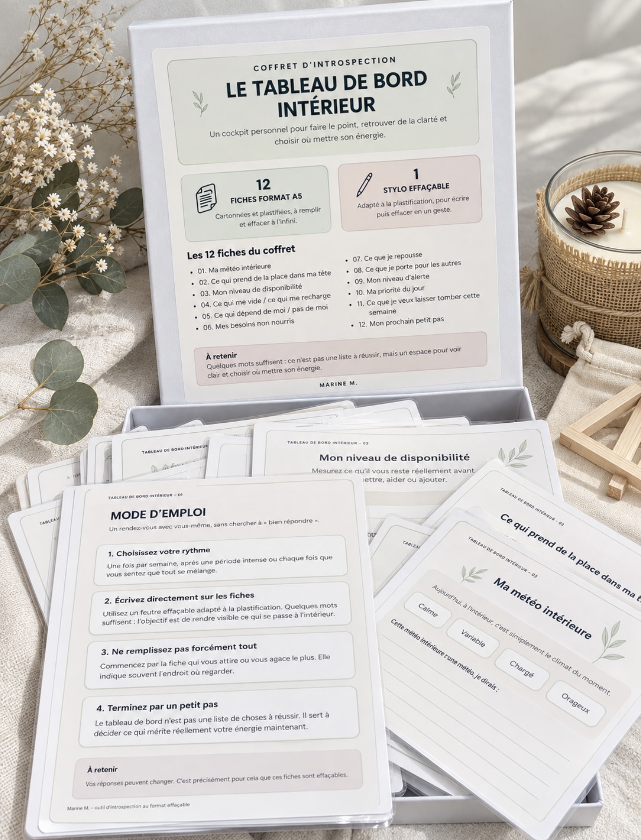 Coffret « Tableau de bord intérieur »