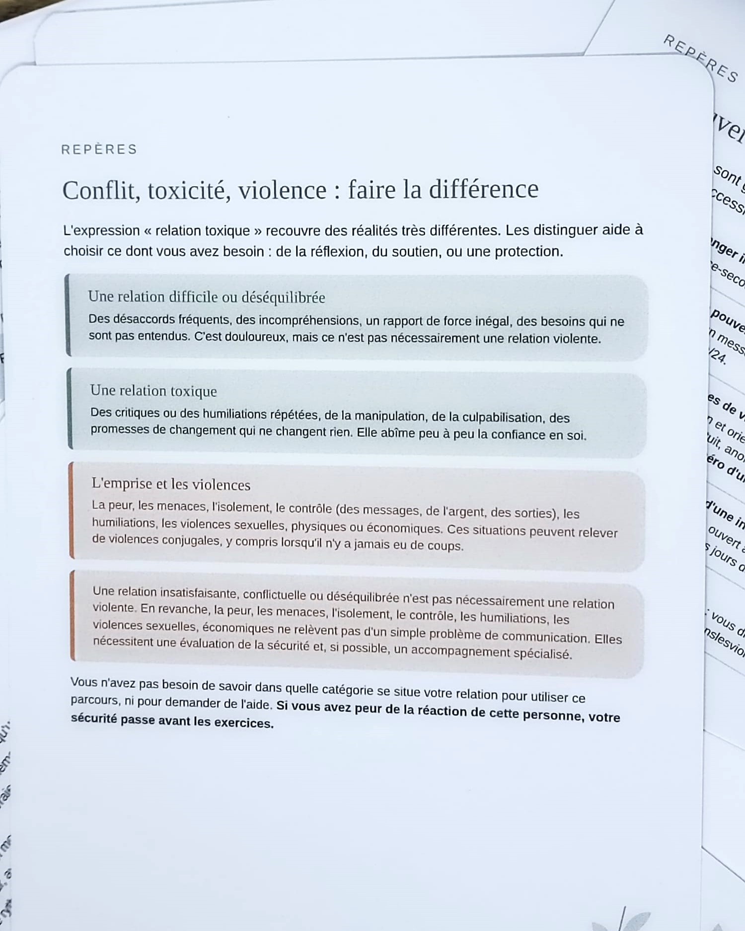conflit violence toxicité