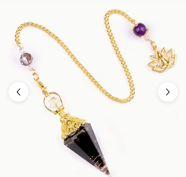 pendule obsidienne