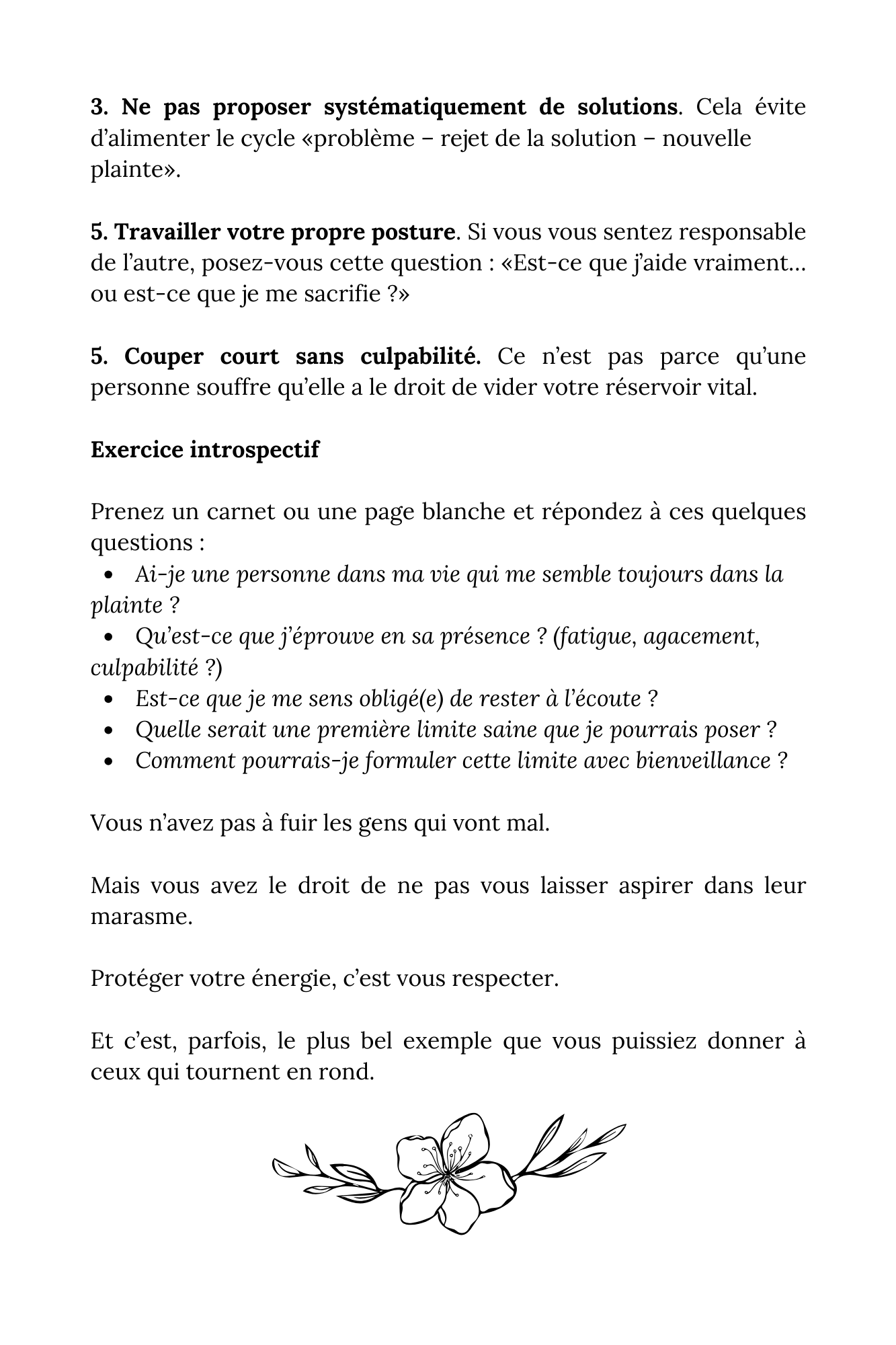 Le gd nettoyage émotionnel Plaintif 3