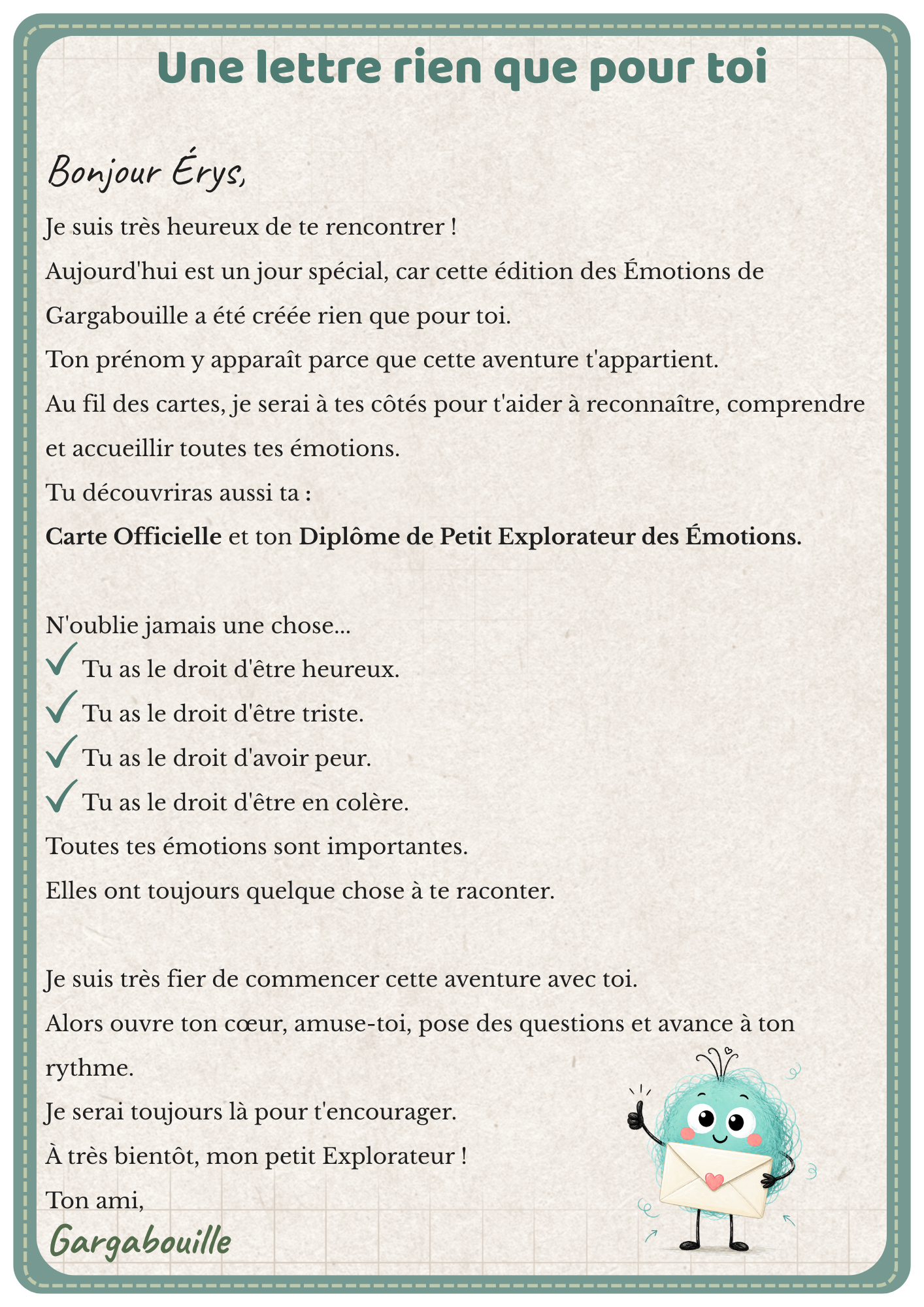 lettre