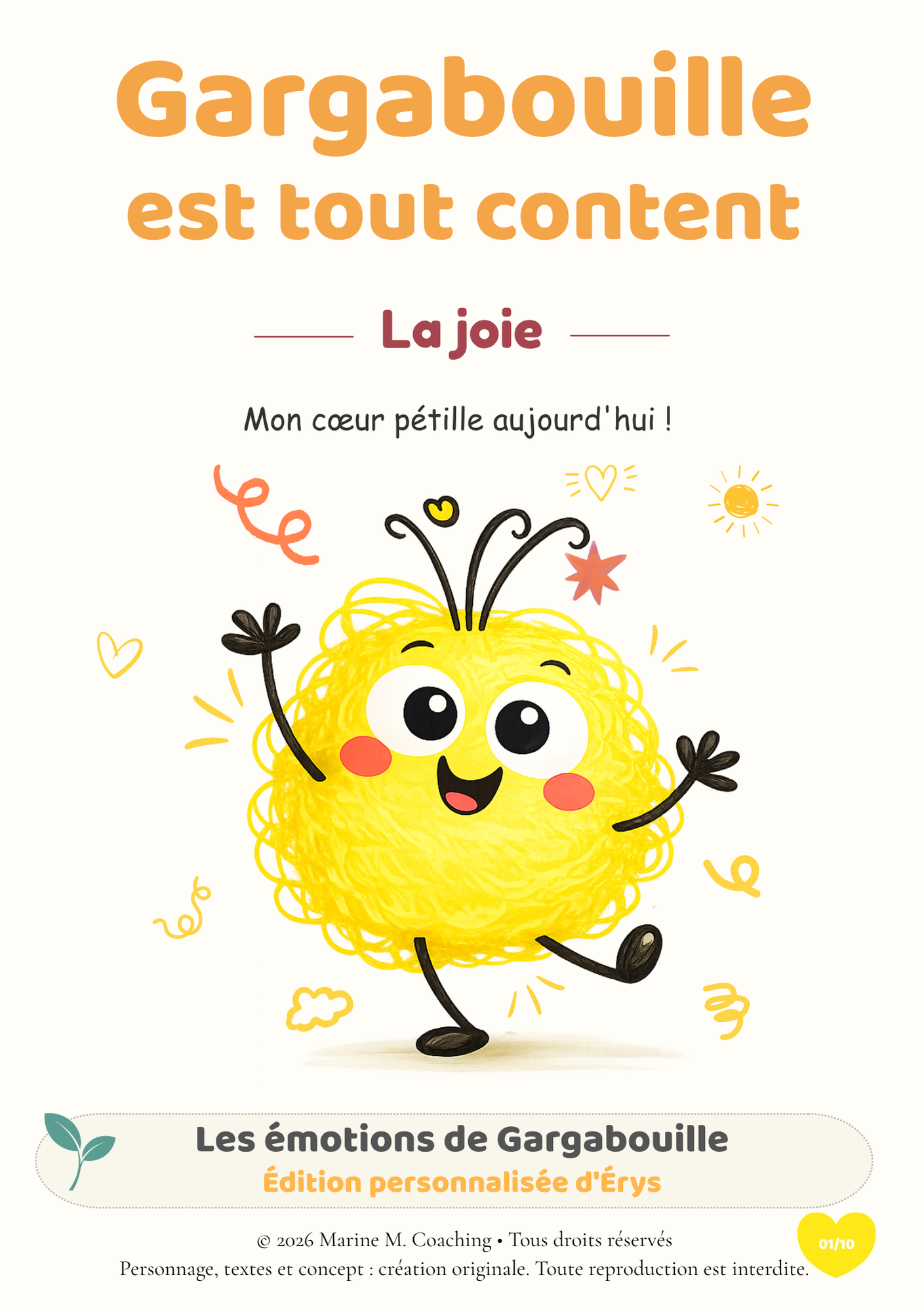 La joie personnalisé