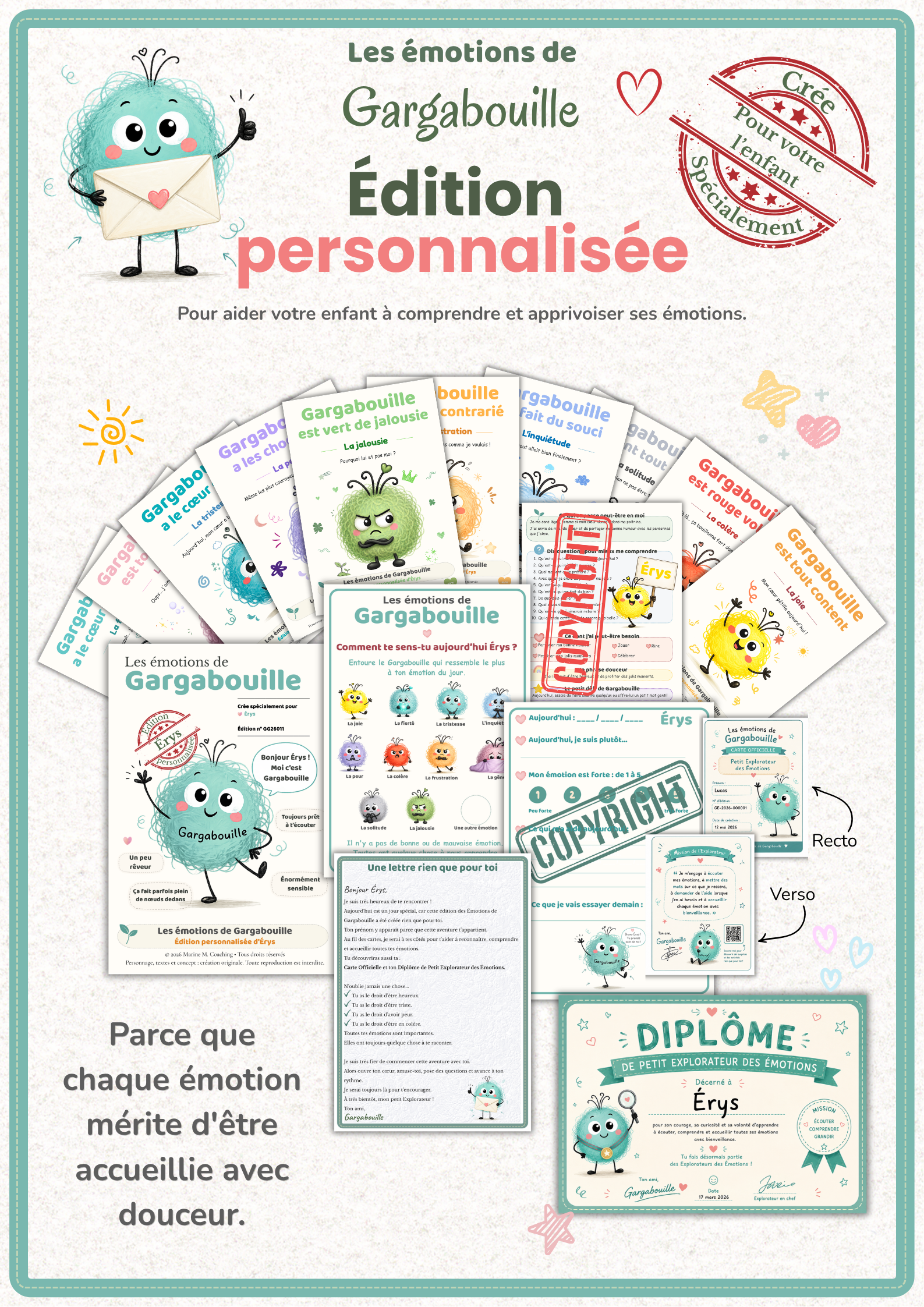 Le coffret personnalisé