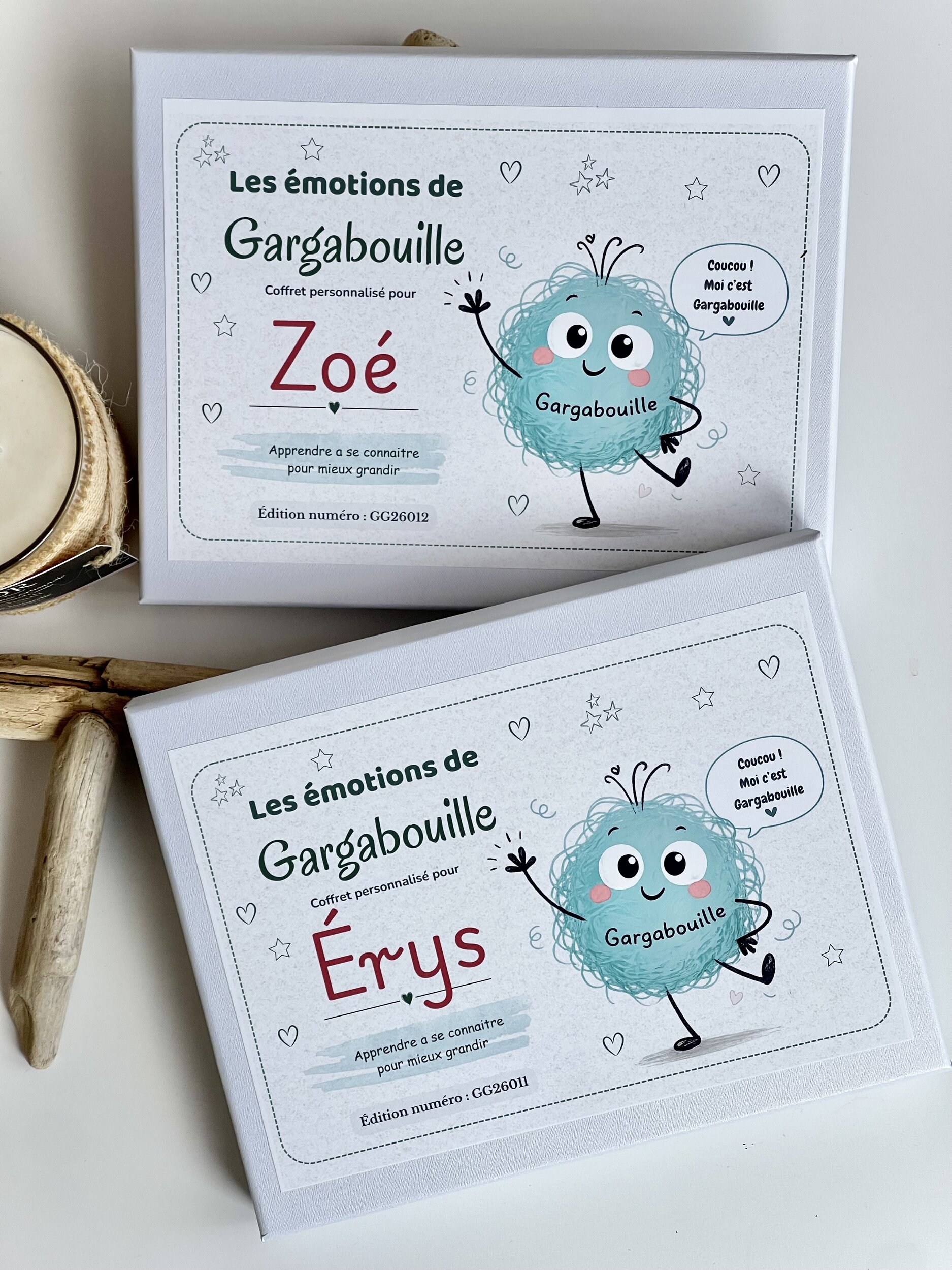 Coffret personnalisé Gargabouille