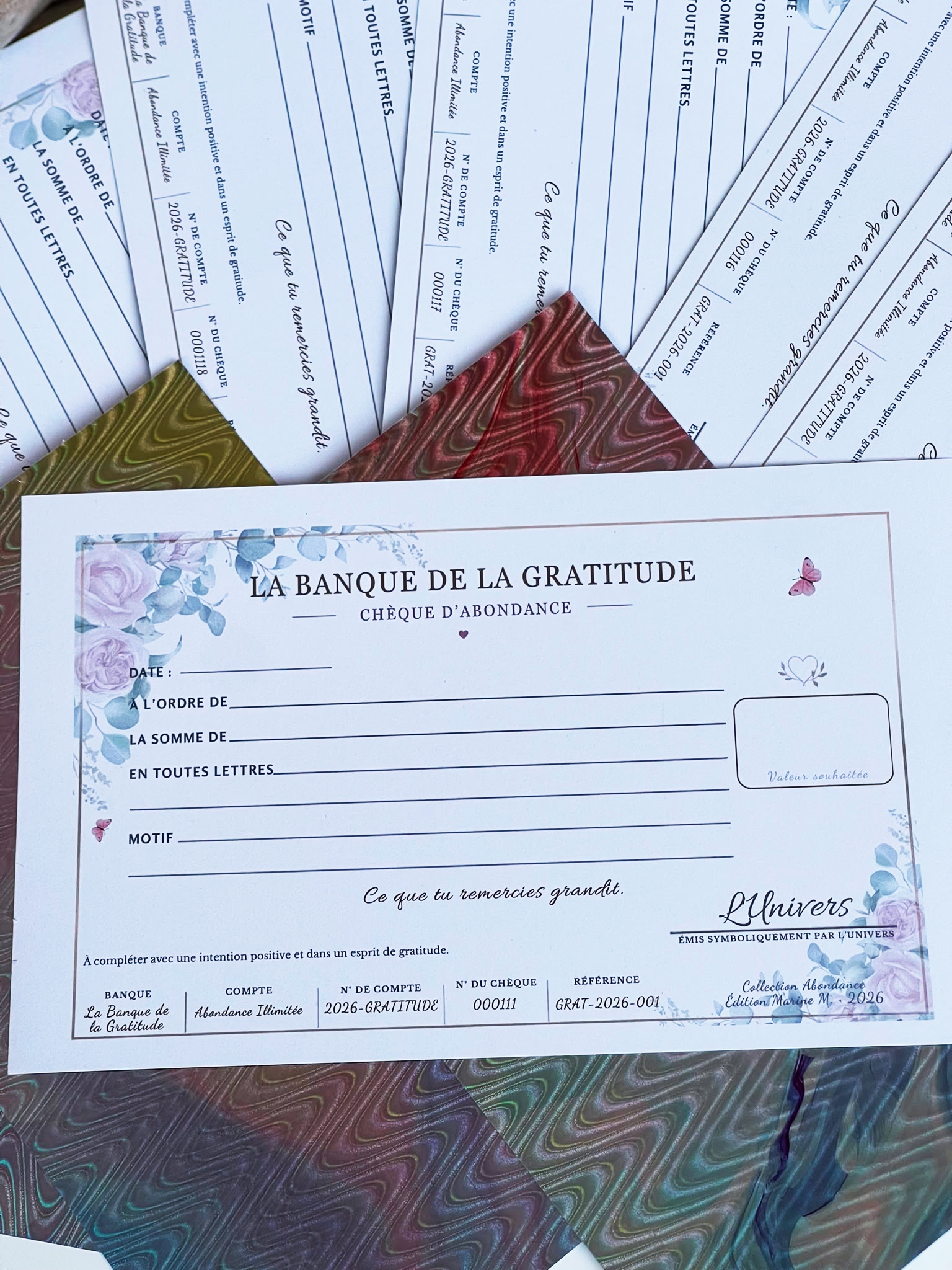 Chèques de gratitude