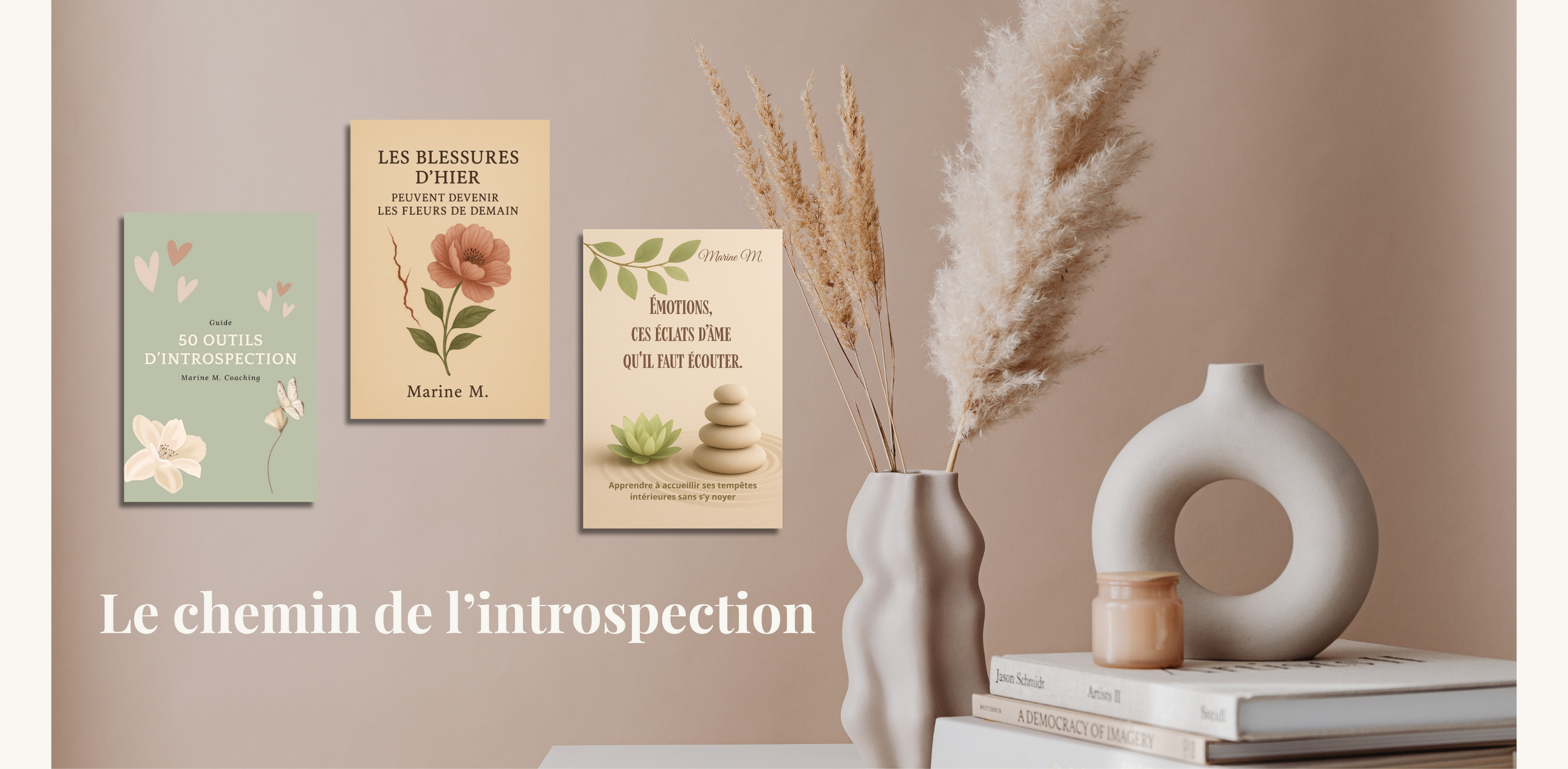 Collection de livres Le chemin de l’introspection