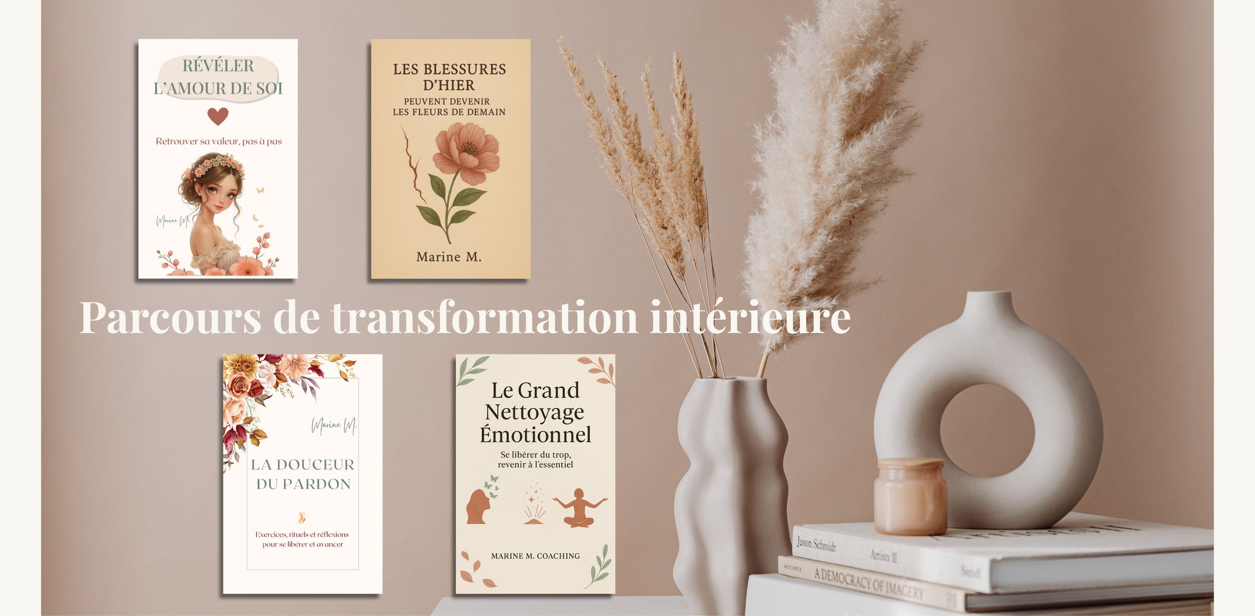 Collection de livres Parcours de transformation intérieure