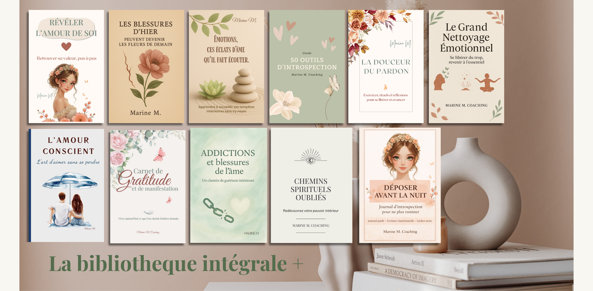 La bibliothèque intégrale de livres de développement personnel