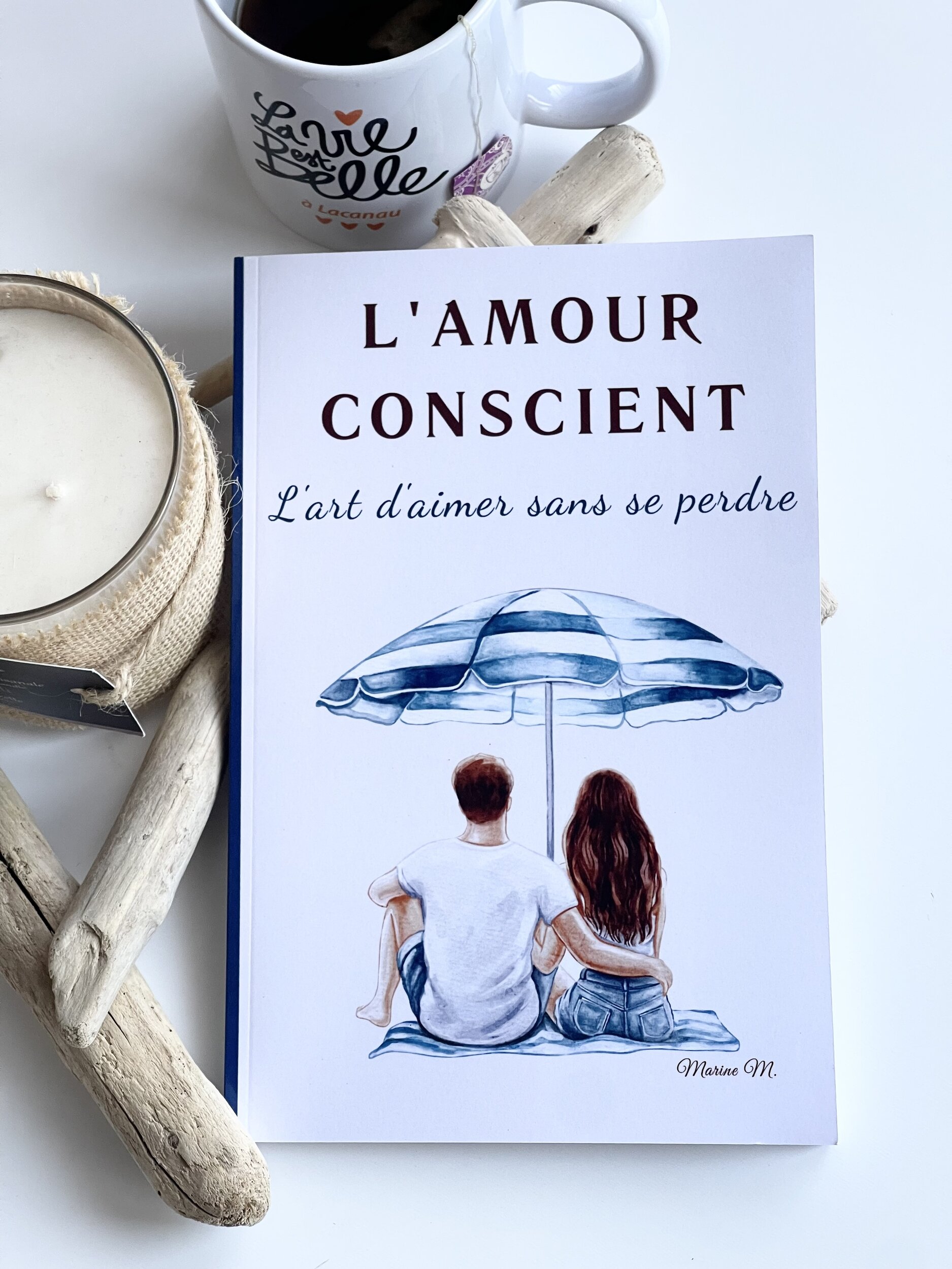 Livre L'amour conscient de Marine M Coaching