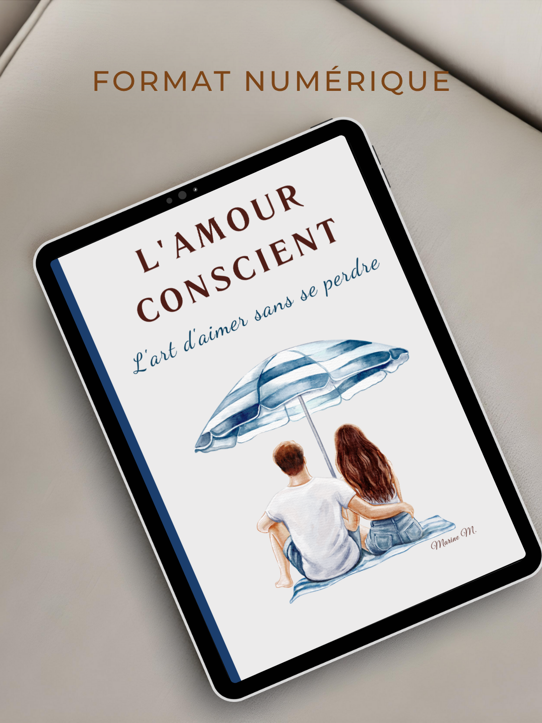 Version numérique PDF du livre L’amour conscient de Marine M.