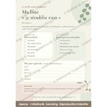 Aperçu de la fiche TDAH enfant Ma liste je noublie rien