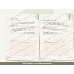 Aperçu de deux pages intérieures du carnet sur labondance