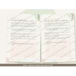 Aperçu de deux pages intérieures du carnet La fatigue dêtre celle sur qui on peut compter