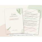 Carnet PDF Le pardon, couverture et page intérieure