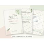 Cartes A5 plastifiées Tout ce que j'ai fait pour être aimée