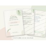 Cartes A5 plastifiées Les deuils que personne ne voit