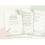 Cartes A5 plastifiées Les excuses que je n'ai jamais reçues