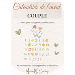 Beige Créatif Calendrier de l’Avent Poster