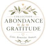 Logo collection abondance et gratitude