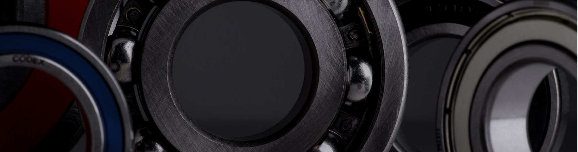 Roulement à billes gris dans un bandeau de présentation du site RALPAS.FR