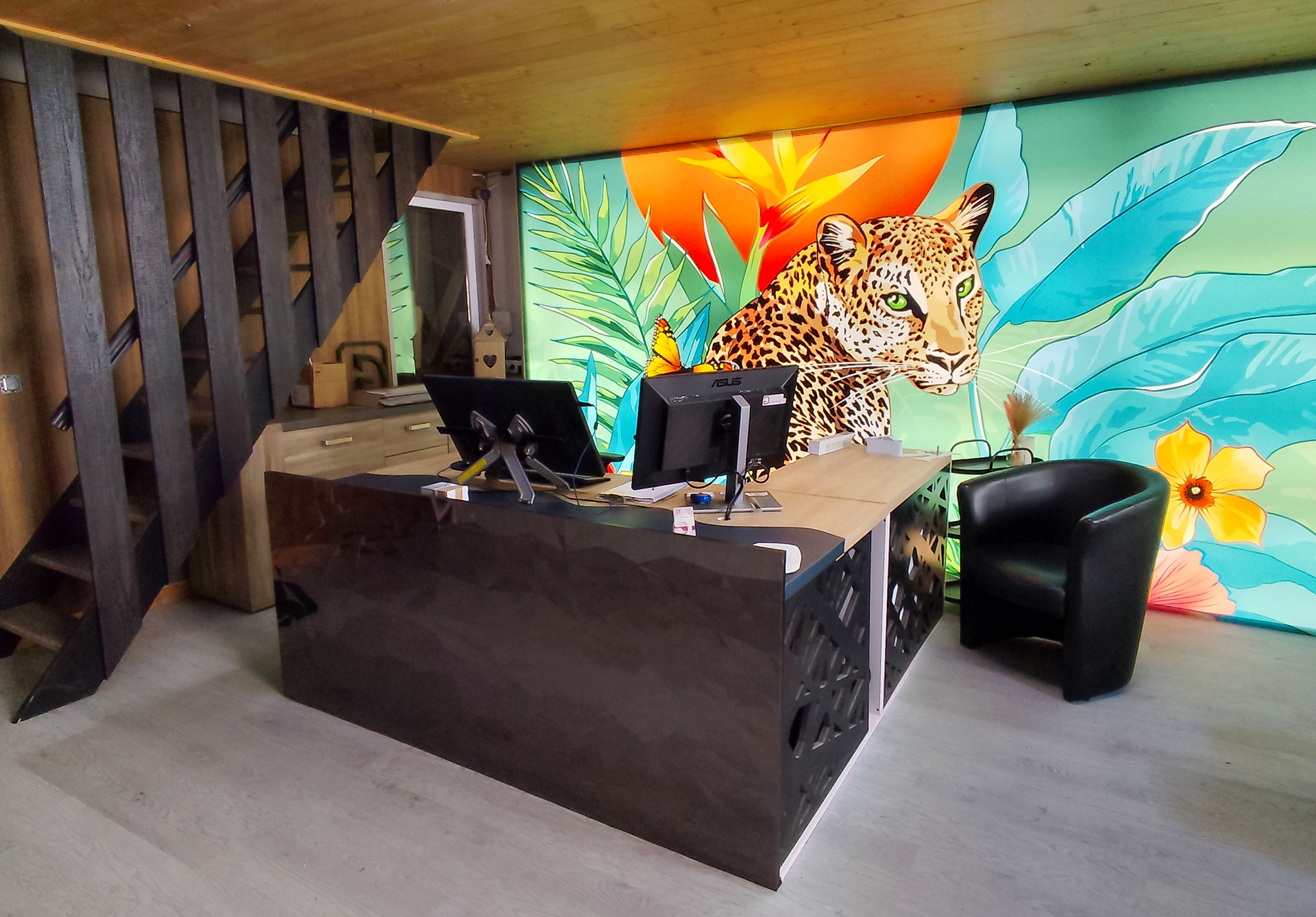 accueil bureau graphiste