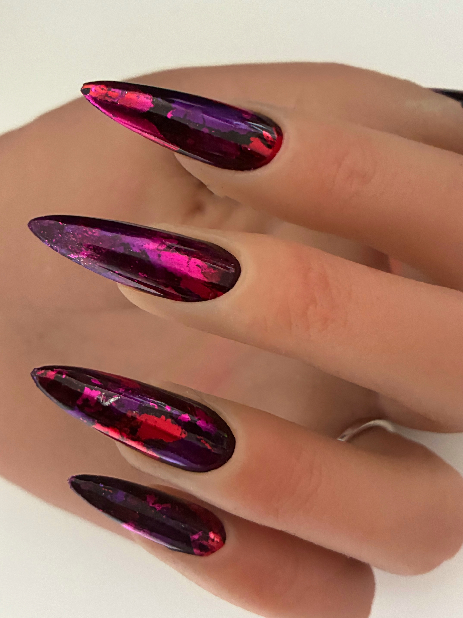 press on nails galaxie