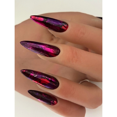 press on nails galaxie