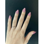 press on nails cat eyes rose