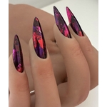 velvet galaxy press on nails