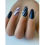 press on nails pailletés