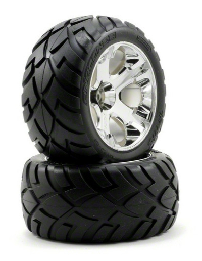 traxxas-pneus-anaconda-28-jantes-all-star-chrome-x2-5576r