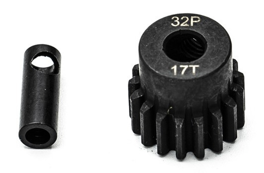 pignon-moteur-32dp-5mm-adaptateur-3-17mm-17-dents-en-acier