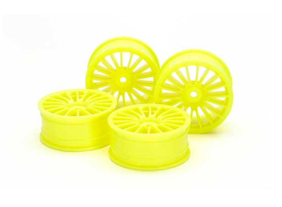tamiya-jantes-24mm-18-branches-jaune-x4-54852