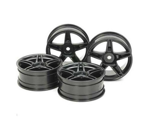 tamiya-jantes-24mm-5-branches-noir-2mm-x4-54853