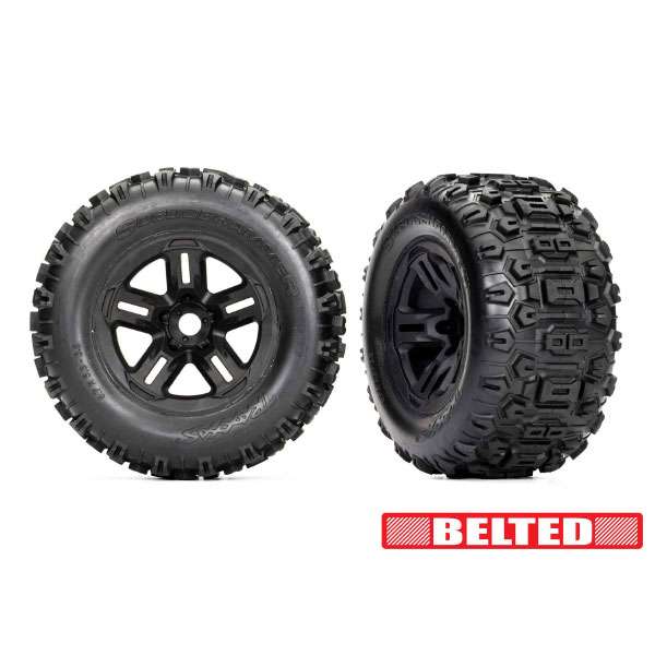 ROUES-MONTEES-COLLEES-SLEDGEHAMMER-SLEDGE-CEINTURE-NOIRES-2-9573