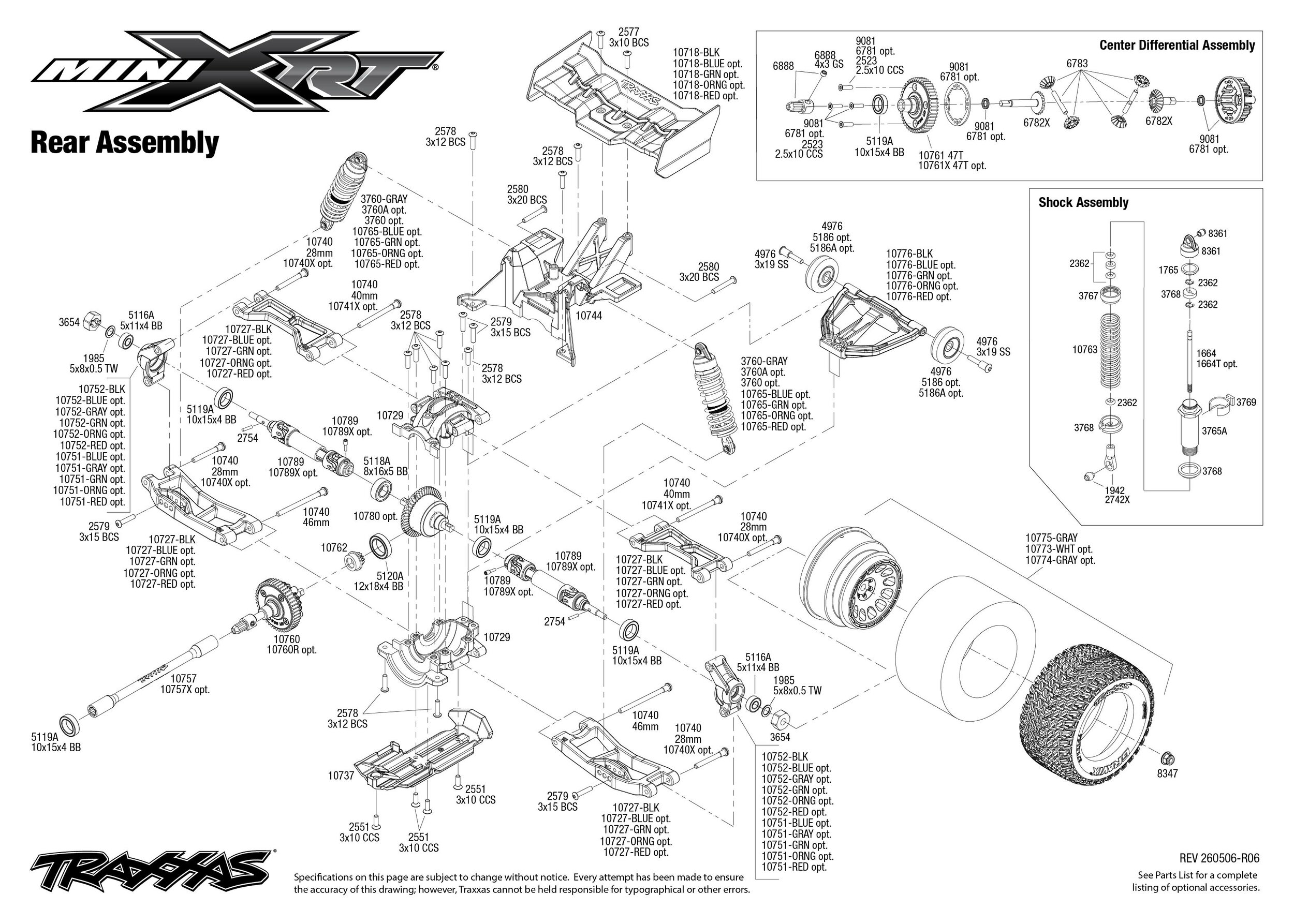 108076-1_Mini XRT_exploded-views-260506_108076-1 Rear Assembly