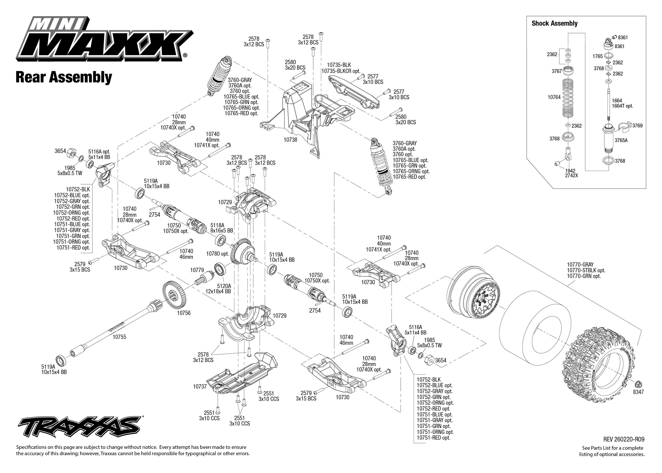 107154-1_Mini-Maxx_exploded-views-260220_107154-1_Rear-Assembly