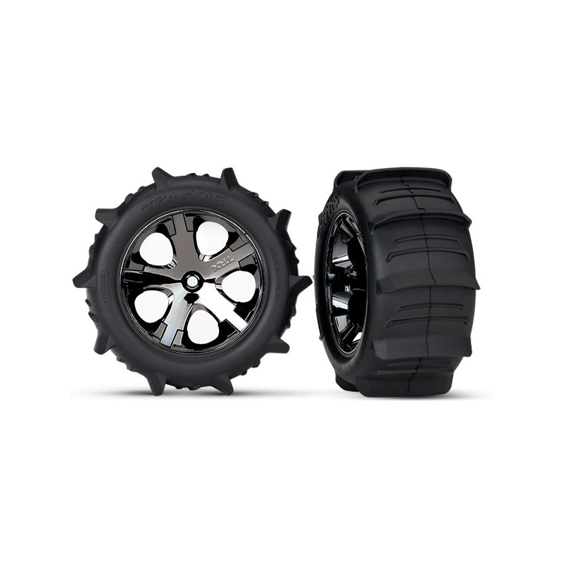 traxxas-pneus-paddle-28-jantes-all-star-black-chrome-x2-3776