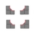 kyosho-mini-z-grand-prix-circuit-30-angles-larges-12pcs-87031-02