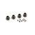 kyosho-adaptateurs-de-roues-gun-metal-x4-mp10-ifw107gm