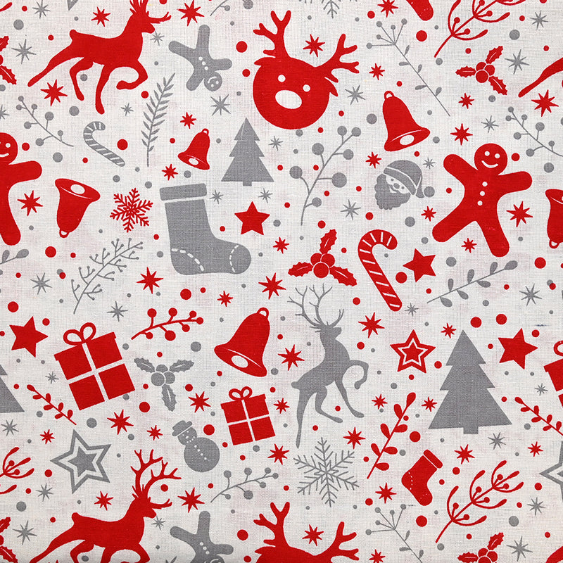 tissu-polycoton-Noël-pain-depice-rouge-fond-blanc-NAC2TOIT