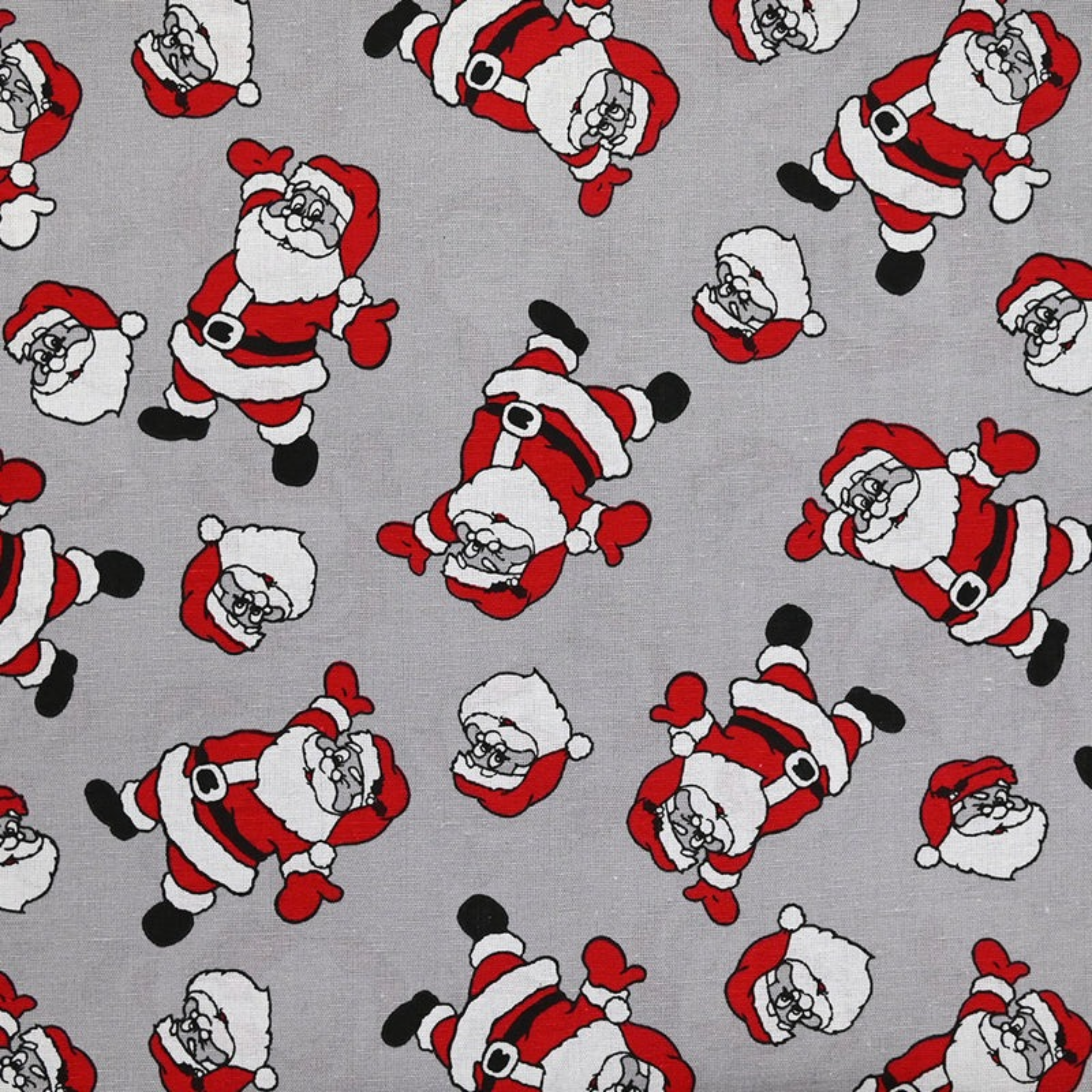 tissu-polycotissuton-Pére-noel-fond-gris-NAC2TOIT