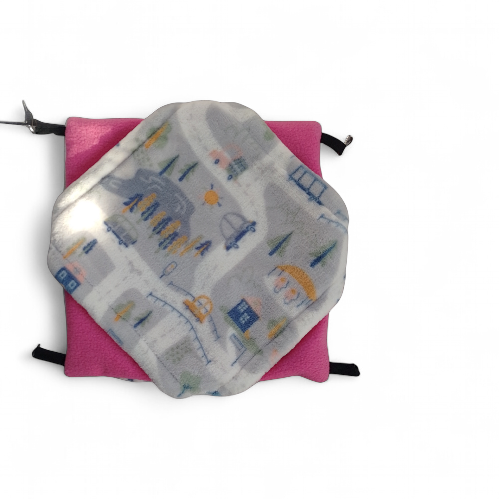 hamac-double-en-tissu-polaire-rose-motif-route-nac2toit
