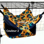 hamac-doubles-personnalisable--guépard-orange-bleu-marine