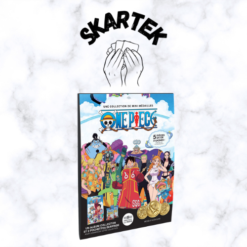 One Piece - Kit Collector - Album + 2 Mini-médaille 34 mm