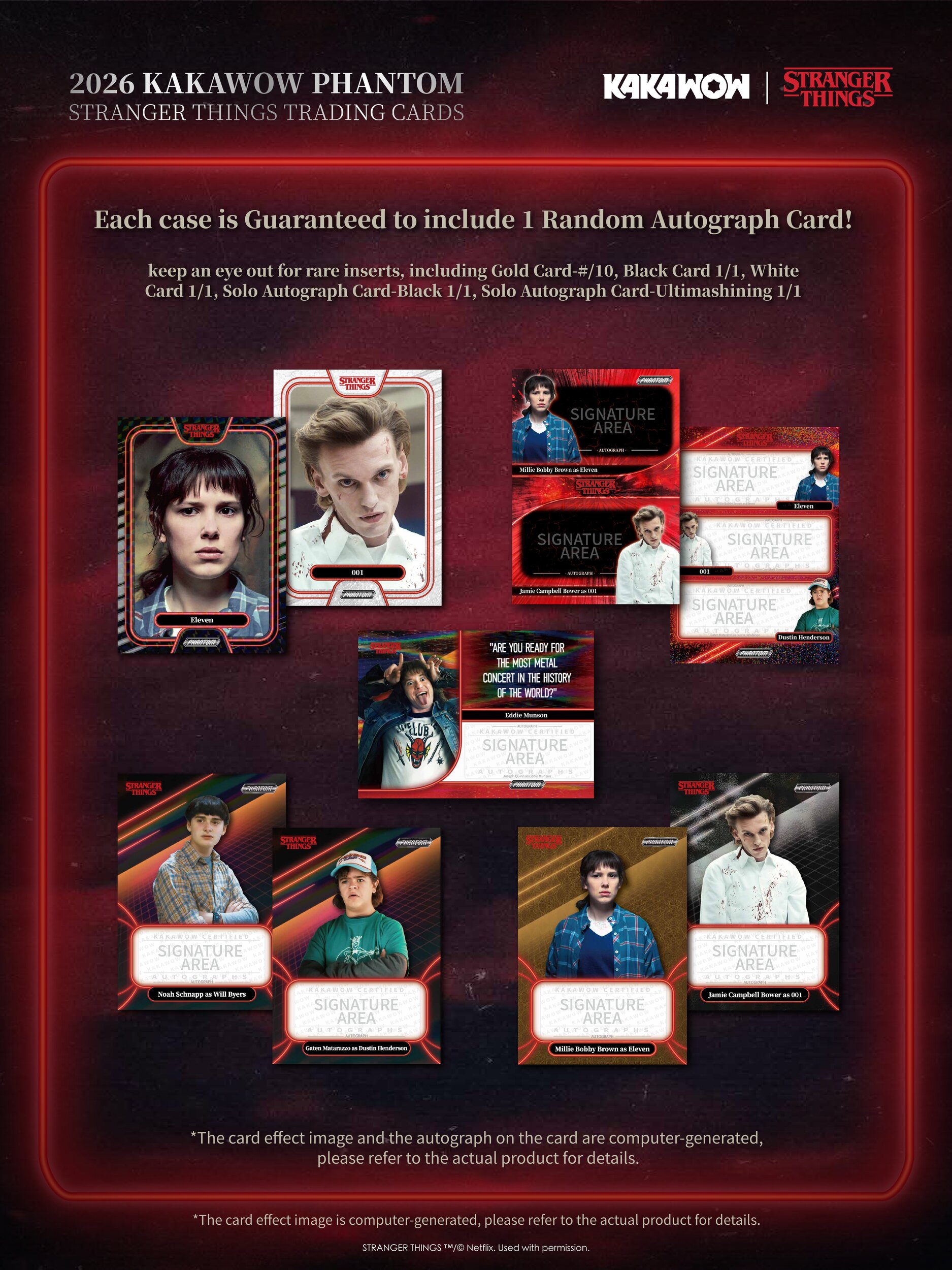 2026 KAKAWOW PHANTOM Stranger Things Trading Cards Product slides_page-0003