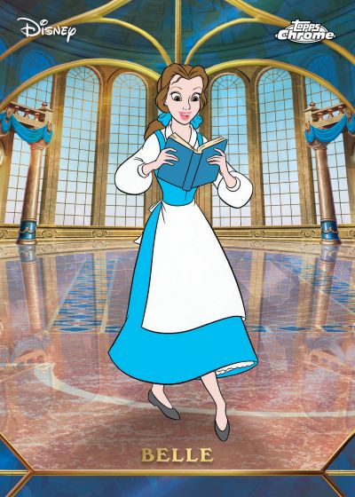 2026-topps-chrome-sapphire-beauty-and-the-beast-35th-anniversary-belle