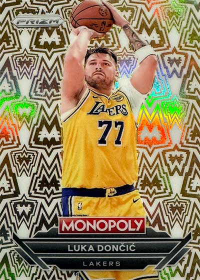 2024-25-Panini-Prizm-Monopoly-Millionaire-White-Luka-Doncic-Lakers