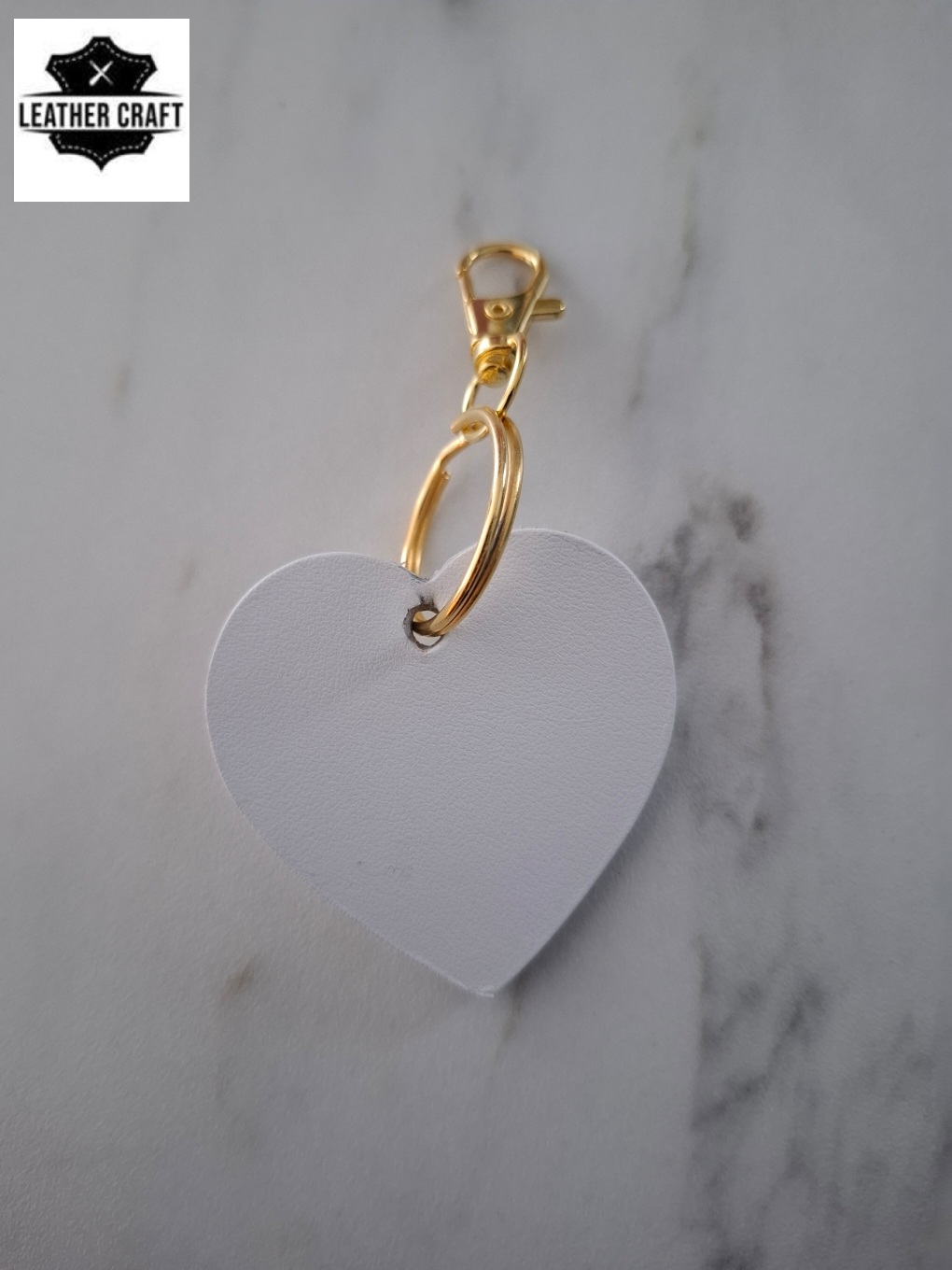 cuir simple blanc