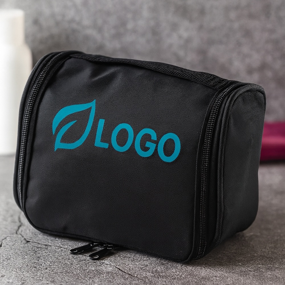 trousse_de_toilette_compacte_polyester_noir_logo_ambiance